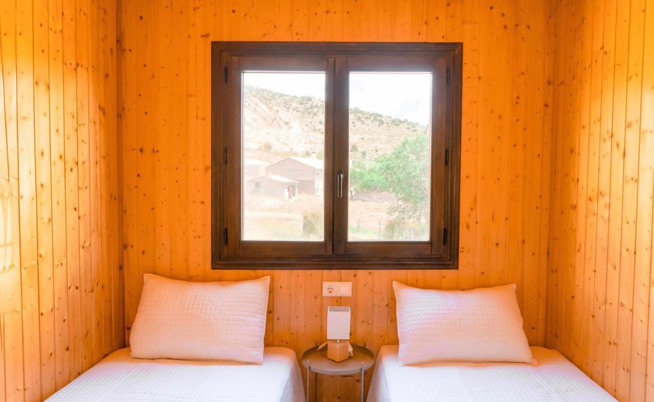 Aldea Los Odres - Cabanas De Madera De 1ª Con Piscina Privada Y Bbq En La Puerta Moratalla  Ngoại thất bức ảnh