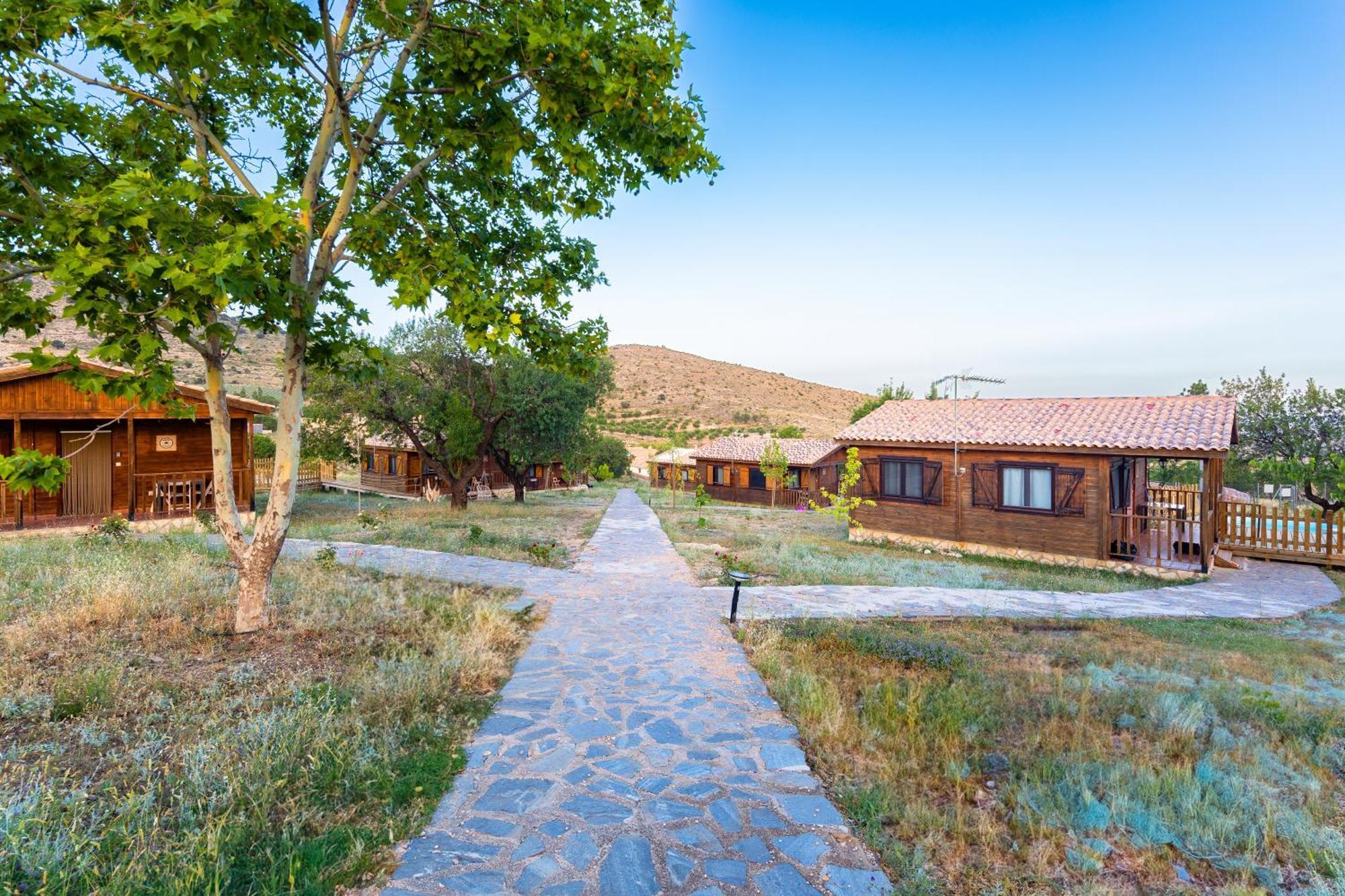 Aldea Los Odres - Cabanas De Madera De 1ª Con Piscina Privada Y Bbq En La Puerta Moratalla  Ngoại thất bức ảnh